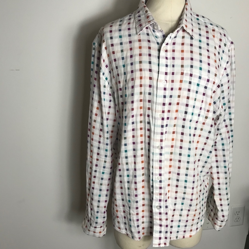 Carbon To Cobalt Cotton Long shirt button down